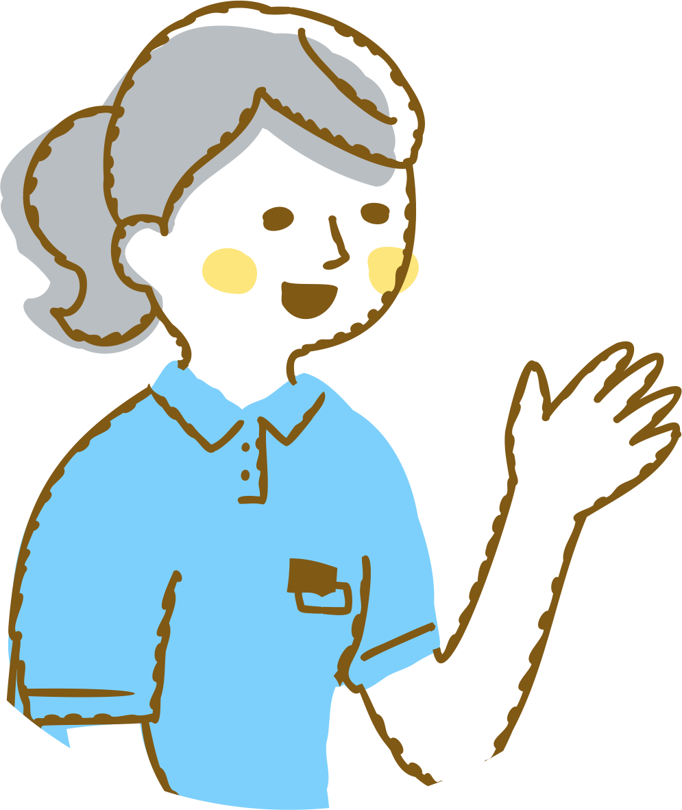 ヘルパーのイラスト