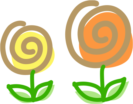 お花のイラスト